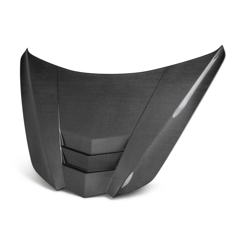 Chevrolet C8 Hood - Anderson Composites - Type-LT Double-Sided - Carbon - 2020